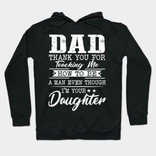 Dad, Thanks For Teaching Me Funny T shirt For Kids Hoodie